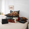 thumbnail image 6 of Manfei Animal Highland Cattle Twin Bedding Sets 7-Piece for Female Men Women,Rustic Farmhouse Bedding Comforter Set Microfiber,Chic Floral Flowers Breathable Sheet Sets,Super Cozy Room Decor, 6 of 8