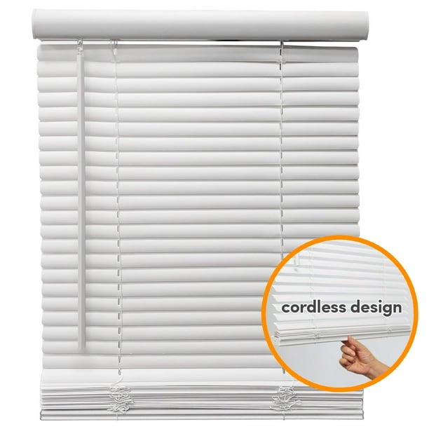 Biltek Cordless Window Blinds Horizontal 1" Slats Privacy