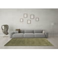 thumbnail image 3 of Ahgly Company Indoor Square Abstract Brown Contemporary Area Rugs, 8' Square, 3 of 4