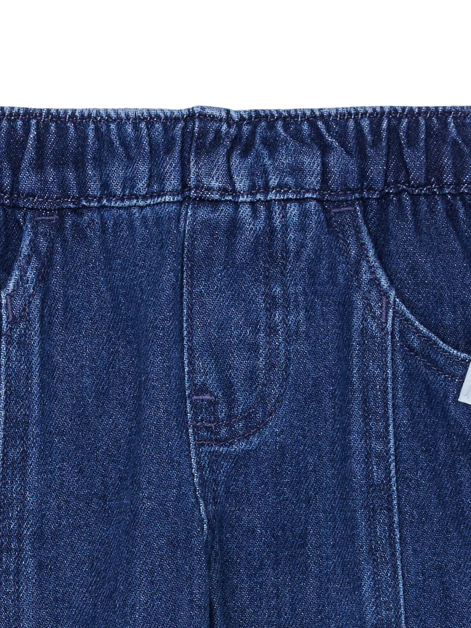 easy-peasy Baby Henley Bodysuit & Denim Pant Set, 2-Piece, 0-24 Months