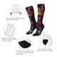 thumbnail image 3 of Balery Neon Psychedelic Giraffe Calcetines novedosos Calcetines deportivos Calcetines hasta la rodilla Calcetines de algodón Calcetines originales y geniales, 3 of 6