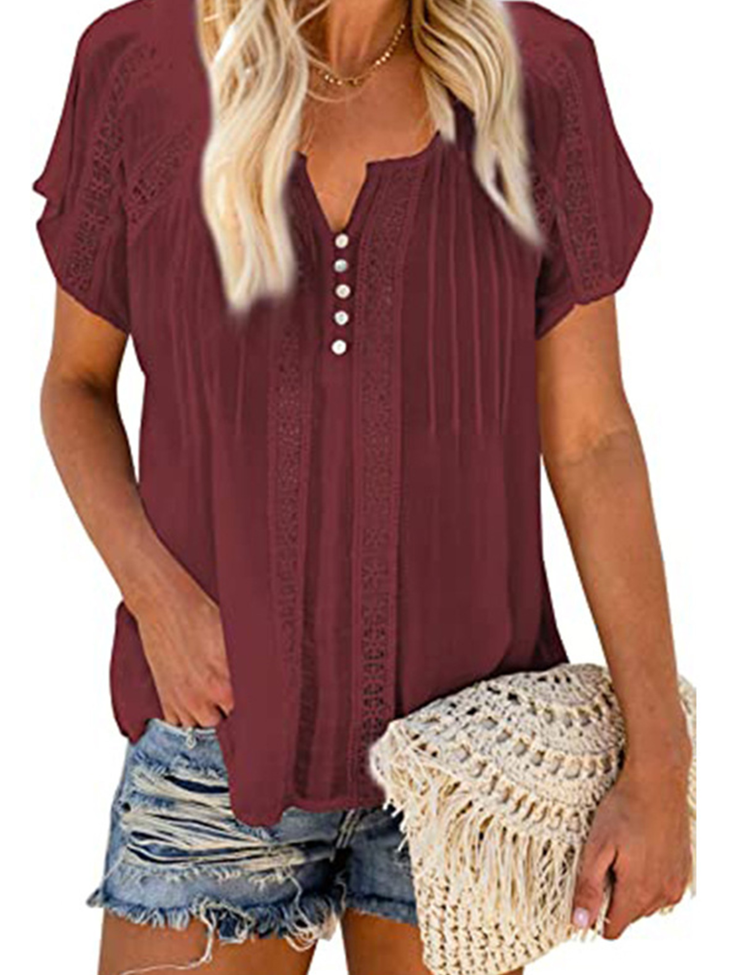 Listenwind Women's Summer Short Sleeve 