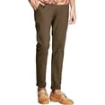 thumbnail image 2 of Matchstick Men's Cotton Slim Fit Stretch Casual Chino Pants for Work Jogger Training, 2 of 7