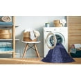 thumbnail image 2 of Ahgly Company Machine Washable Indoor Rectangle Transitional Lapis Blue Area Rugs, 3' x 5', 2 of 7