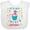 AA-White, variant on Inktastic Colorful Cupcake and Confetti Girls 2nd Birthday Boys or Girls Baby Bib