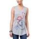 thumbnail image 1 of Camiseta sin mangas con estampado de Style & Co. para mujer, gris, PL Style & Co. Camiseta sin mangas, 1 of 1