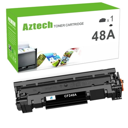 AAZTECH Compatible Toner for HP 48A CF248A Laserjet Pro MFP M15w M29w M28w M15a M28 M31 M15 M14 M17 M28a M30w M31w M29a M16a M16w Printer Ink (Black  1-Pack) AAZTECH Compatible CF248A Toner Cartridge Replacement for 48A toner cartridge hp and hp laserjet pro M15w toner MFP M29w toner Included: 1 Black compatible CF248A hp toner cartridge replacement for hp 48a black laserjet toner cartridge  cf248a Page Yield: 1 000 pages per 48A CF248A black cartridge (Letter/A4  at 5% coverage) Compatible Printer: HP LaserJet Pro M15w toner printer  HP LaserJet Pro MFP M29w toner printer  HP LaserJet Pro MFP M28w toner printer  HP LaserJet Pro M15a  HP LaserJet Pro M16w M16a  HP LaserJet Pro MFP M29a M28a printer Color: Black Toner for laserjet 48A toner cartridge M29w toner cartridge M15w toner cartridge