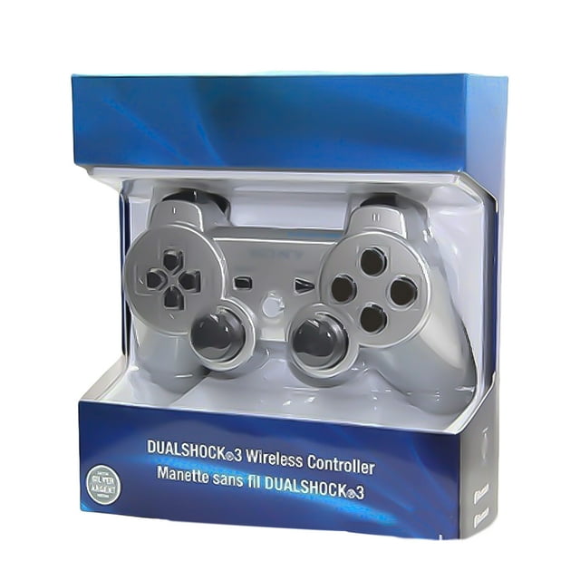 Controlador Inalámbrico DQrwqpou PS3 plateado
