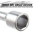 thumbnail image 3 of 14 Inch Universal Heavy Duty Lug Wrench 4 Way Tire Iron Wrench, 3 of 7