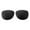 Black - Polarized, variant on Walleva Black Polarized Replacement Lenses for Oakley Sliver R Sunglasses