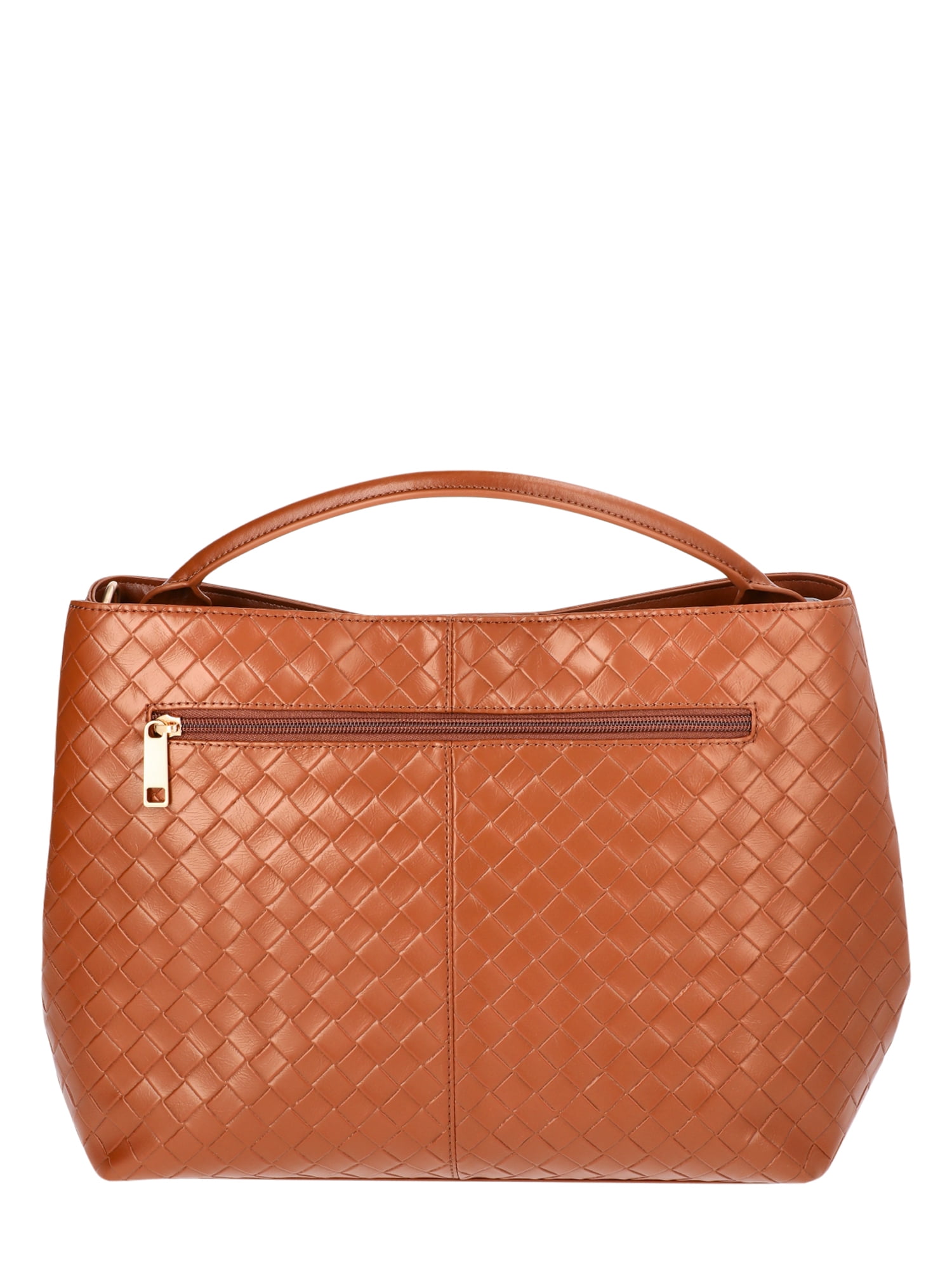 Time and Tru Women’s Hazel Satchel – Versatile Cognac Brown