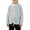 Blue, variant on Unisex Boys Girls Mock Neck Full Zip Jacket Fleece Raglan Sleeves Solid Sweatshirt Teen Kids Lightweight Athletic Outerwear