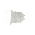 thumbnail image 3 of Luxe Faux Cowhide Rug 3ft Animal-Free Durable Soft Plush Design, 3 of 3