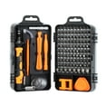 thumbnail image 1 of Juego de destornilladores de acero al carbono Ticfox herramientas multiusos de desmontaje y reparación electrónica color naranja, 1 of 12