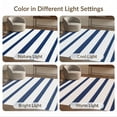 thumbnail image 7 of ODIKA Striped Nautical Navy Cabana Contemporary Geometric Sriped Stripped Pet Friendly & Kids Safe Play for Playroom, Bedroom, Reading Nook, 7 of 7