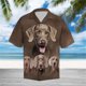 thumbnail image 3 of Camisa social para uso diario, camisas para hombre, blusa Weimaraner de manga corta con estampado de animales en 3D, camisetas casuales, ropa masculina de gran tamaño, 3 of 5