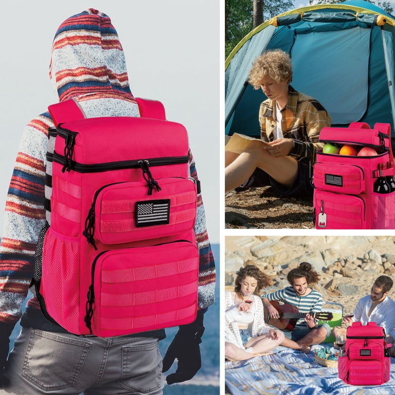 Insulated Backpack Cooler Lightweight Waterproof Leakproof Travel Camping Picnic Misopily 34 qt. 36-Can Insulated Backpack Cooler Leakproof  main image 4