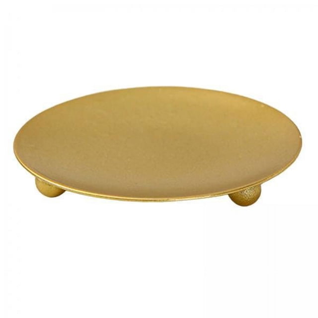 2x Portavelas de Plato Simple, Candelabro Decorativo Redondo, Portavelas de Té, Portavelas para Escritorio, Fiesta, Vacaciones, Cena, Decoración 2 piezas