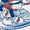 WHITE, variant on Disney - USA Ski Team - Men's Short Sleeve Graphic T-Shirt