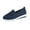 Navy, variant on CAICJ98 Women'S Fashion Sneakers Women's Sock Walking Shoes - Comfortable Mesh Slip on Easy Sneakers,Navy