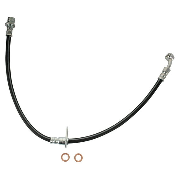 TRQ Front Left Brake Hose Fits 2001-2005 Honda Civic BLA62231