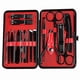 thumbnail image 1 of Nail Care Kit with Clippers and Tools for Manicure Pedicure (Black), 1 of 5