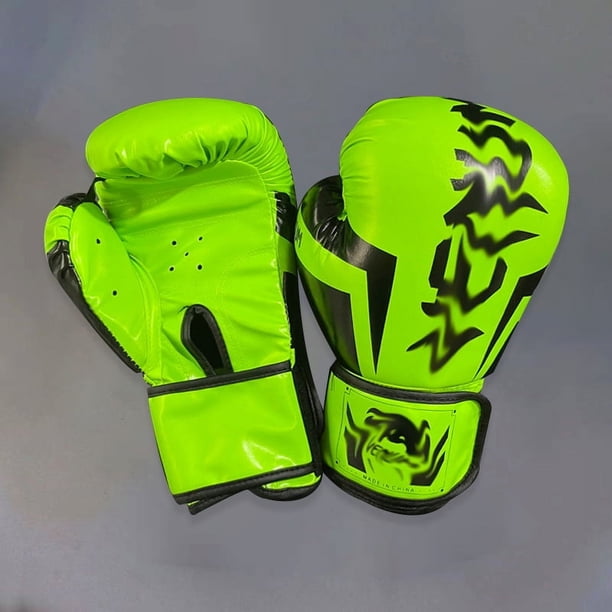 Guantes de boxeo de PU para adultos y niños, equipo de protección para combate de Sanda, suministros de Taekwondo, guantes de boxeo de combate