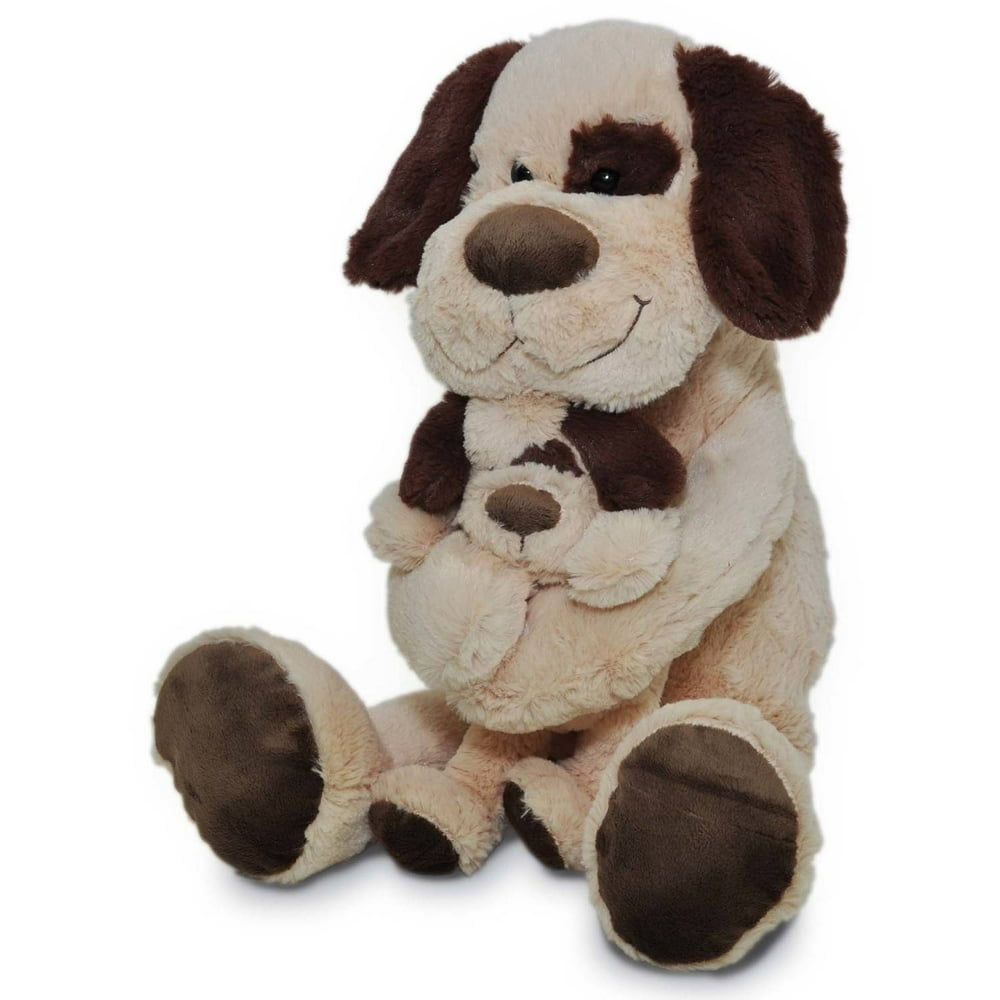 Puppy Plush with Baby