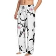 thumbnail image 2 of Balery Men'S Cute Cow And Milk Stains Pants,Sleepwear Pants,Pajama Pants,Pj Bottoms Drawstring And Pockets-Small, 2 of 9