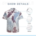 thumbnail image 7 of High Quality Hawaiian Shirts for Men Short Sleeve Aloha Beach Shirt Floral Summer Casual Button Down Shirts Blouses BLAQLH, 7 of 7