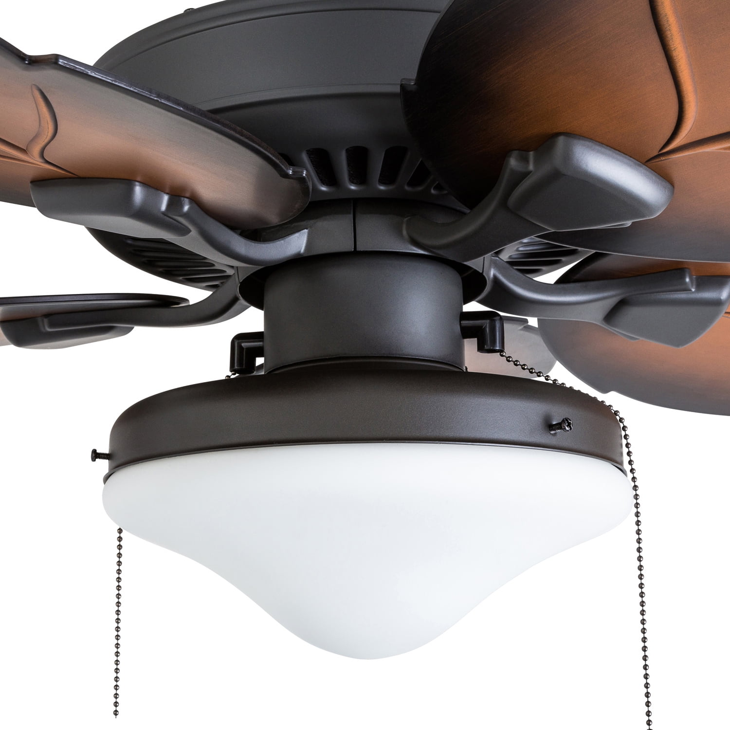 Prominence Home 50828 35 Delray Tropical 52 Inch Bronze Prominence Home 50828 35 Delray Tropical 52 Inch Bronze Damp Rated Ceiling Fan Globe Mocha Blades And Bluetooth Capable Remote