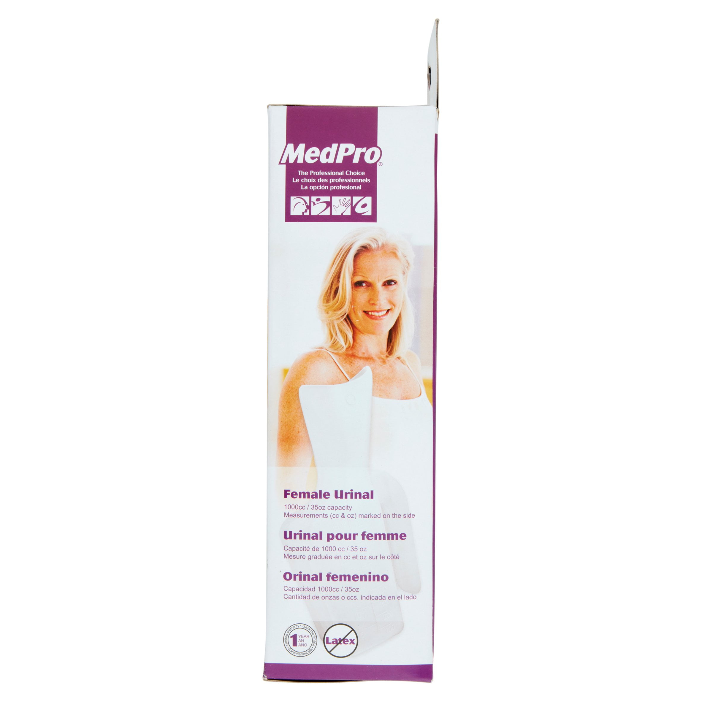 MedPro Female Urinal - Walmart Business Supplies
