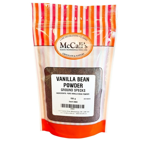 McCall's Vanilla Bean Pure Ground Natural Powder Specks 150 g