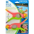 O2COOL MultiColor Parrot and Caribbean Cocktail Shape 4 Piece Plastic
