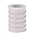 thumbnail image 2 of 5 Rolls Christmas Ribbon 1.5 inch Wide Decorative Ribbon for Gift Wrapping and Holiday Decorations Watercolor Cherries Pattern, 2 of 7