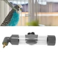 thumbnail image 4 of Bird Drinker Waterer,  Automatic Drinking Device Bite Pin  Acrylic Safe  For Bird Cage Accessories Grey, 4 of 8