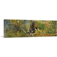 thumbnail image 1 of ARTCANVAS On the Trail Panoramic Canvas Art Print by Winslow Homer - Size: 36" x 12" (0.75" Deep), 1 of 9