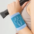 thumbnail image 3 of NIBOLOG 1 Pair Wrist Guard Scar Covering Good Elasticity Cave-head Pattern Street Dance Martial Arts Pressure Wrist Braces for Sports, 3 of 8