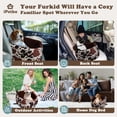 thumbnail image 7 of Dog Car  for Small & Medium Dogs - Crash-Protective, Non-Slip, Memory Foam Booster with Washable Cover, 7 of 7