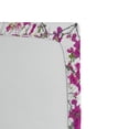 thumbnail image 2 of Ambesonne Spring Fitted Sheet, Fuchsia Tones Branches Look, Twin Size, Taupe Grey Magenta White, 2 of 2