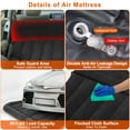 thumbnail image 6 of Car Air Mattress, Inflatable SUV Truck Air Mattress Back Seat Camping Bed Thickened Flocked Car Sleeping Pad for Travel with Car Air Pump 2 Pillows Black, 6 of 12