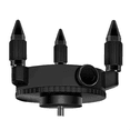 thumbnail image 4 of Laser Level Adjustable Rotation Tripod Bracket Rotation Base for 1/4 Inch Interface Laser Level Adapter, 4 of 6