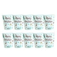 thumbnail image 2 of 10-Pack Christmas Disposable Paper Cups, Merry Christmas Coffee Cups 3-Ply Holiday Print No-Wash Outdoor BBQ, 2 of 6