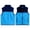 Blue, variant on BFHHYA Fleece Heated Vest for Boys Girls 3 Heating Zones Jacket Lightweight USB Electric Heated Coat Winter Warm Outerwear