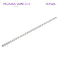 thumbnail image 6 of Uxcell 10 Pcs Aluminum Rods, 3/16" Dia 6"Long Solid Round Rod Stick 6061 Extruded Lathe Bar Stock Aluminum Metal Rods, 6 of 7