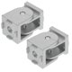 thumbnail image 4 of Conector de pivote flexible de aleación de zinc (2 piezas) para perfil de aluminio 2020, 4 of 7