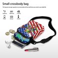 thumbnail image 7 of HELLHERO Frog Guitar Design Women Crossbody Bag, Polyester Double Deck for Adults, 7 of 7