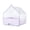 Color:Purple, variant on Spacious Bird Bath for Cage with Bottom Drawer for Cockatiels Conures and Parakeets Easy to Install Bird Bathing Box
