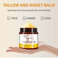 thumbnail image 4 of Yatlte Tallow and Honey Balm for Face and Body Moisturizing, Soothes Dry Skin, Manuka Honey and Grass-Fed Tallow Leave Skin Soft and Smooth, 4 of 7