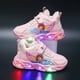 thumbnail image 1 of Disney niños dibujos animados Sophia princesa niña suave grueso calentador zapatos casuales zapatillas de deporte zapatos de algodón zapatos con luz LED 24-insole-15 cm Gao Jinjia LED, 1 of 2